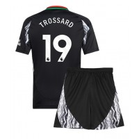 Camisa de time de futebol Arsenal Leandro Trossard #19 Replicas 2º Equipamento Infantil 2024-25 Manga Curta (+ Calças curtas)